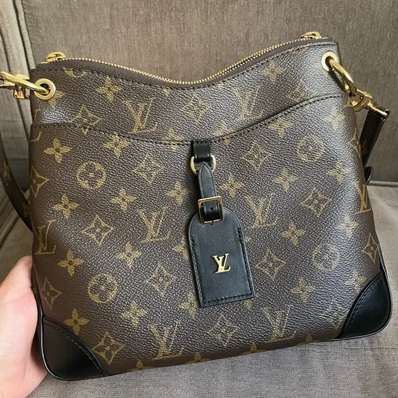 Authentic Louis Vuitton Odeon PM Monogram Noir with Short Monogram Strap - Picture 2 of 16